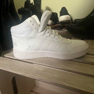 White Adidas sneakers